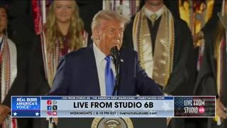 PRESIDENT TRUMP GIVES THE COMMENCEMENT SPEECH AT THE UNIVERSITY OF ALABAMA