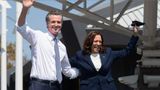 Gavin Newsom jokes about Harris's no-primary nomination