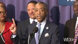 Al Sharpton addresses Attorney General Eric Holder’s resignation