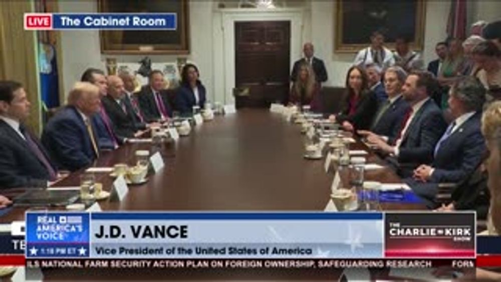 VP VANCE CONGRATULATES POTUS' TEAM