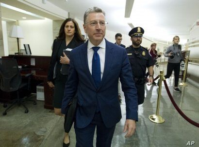 Kurt Volker, a former special envoy to Ukraine, is leaving after a closed-door interview with House investigators as House…