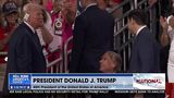 PRESIDENT TRUMP ENTRANCE