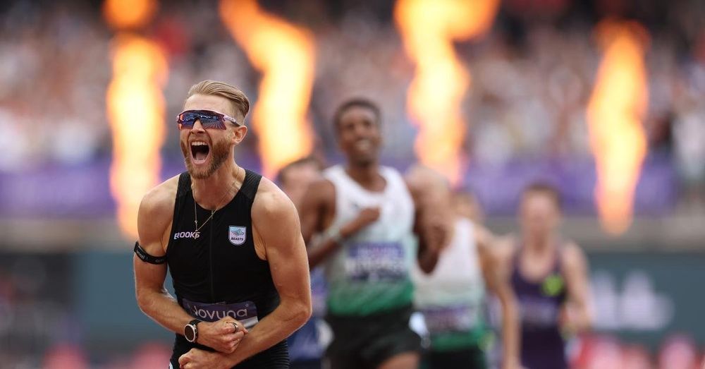 British runner breaks the men’s mile world record that stood since 1999