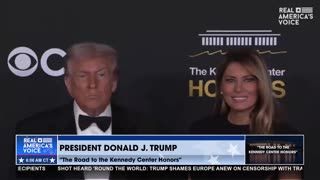 POTUS SPEAKS TO RAV AT THE KENNEDY CENTER HONORS