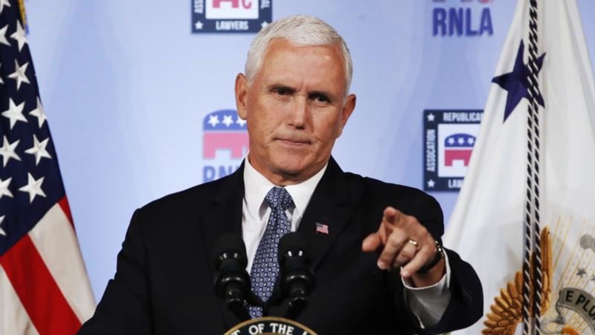 Pence: Anonymous Critic Resisting Trump Should Quit