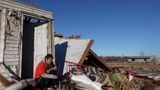 Rescue workers dig through rubble in search of survivors following devastating weekend tornadoes