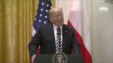 President Trump Hosts a Joint Press Conference with the President of the Republic of Poland