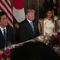 President Trump and The First Lady have a Social Dinner with the Prime Minister of Japan