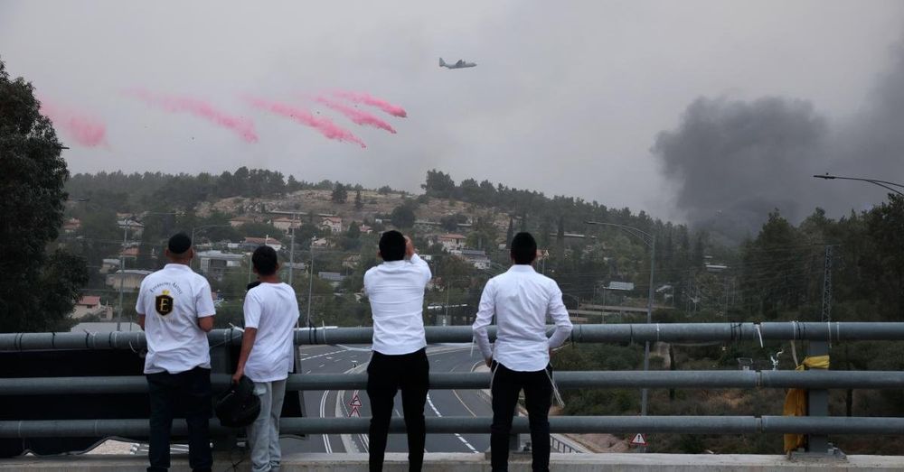 Wildfires spread near Jerusalem, fire official says 'maybe Israel's largest ever'