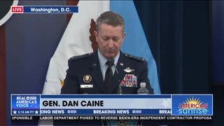 GEN. CAINE GIVES UPDATE