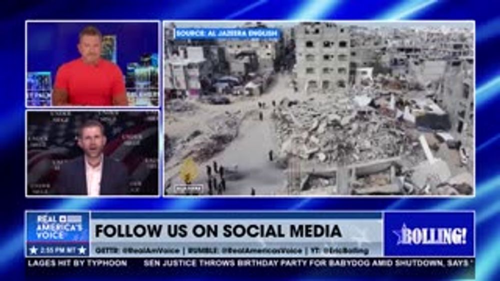 ERIC TRUMP: “ONLY MY FATHER COULD DELIVER PEACE IN THE MIDDLE EAST.”