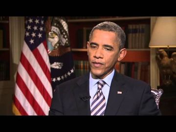 Obama discusses budget battle in AP interview