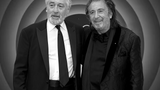 NO SATISFACTION WITH STONE AGE CELEBRITIES JAGGER AND DE NIRO