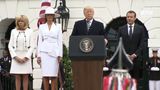 The Arrival Ceremony of the President of France and Mrs. Macron