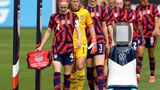 U.S. women's soccer players accused of turning away from WWII veteran playing national anthem