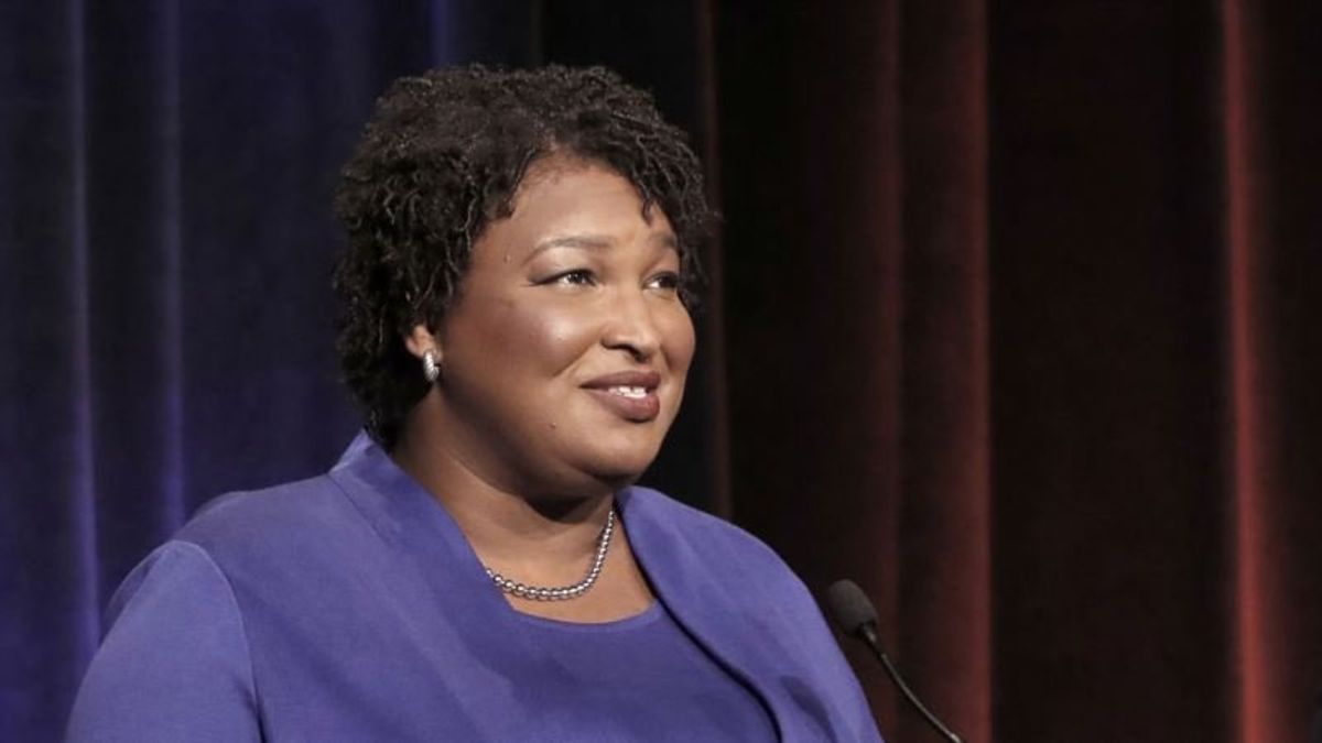Democrats Hope Spotlight on Abrams Will Energize Party Base