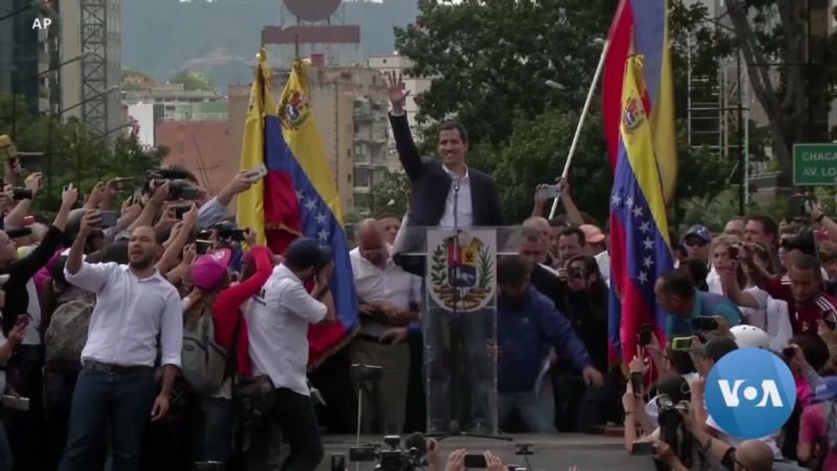 Trump Recognition of Venezuelan Opposition a Break From Non-Interventionism