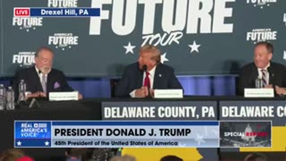 TRUMP OPENING REMARKS AT THE BUILDING AMERICA'S FUTURE ROUNDTABLE