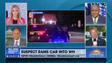 NEW: SUSPECT RAMMED VEHICLE INTO WH GATE