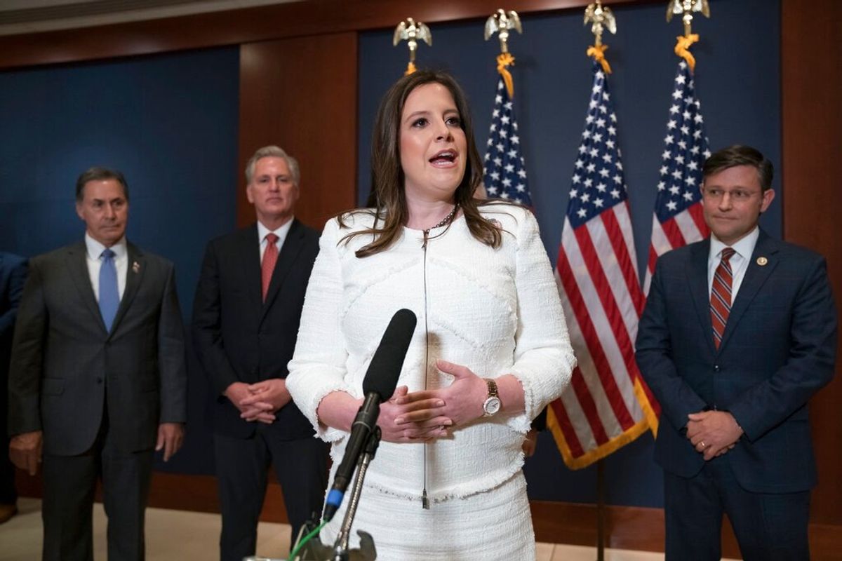 House Republicans Elect Pro-Trump Stefanik to Leadership Role