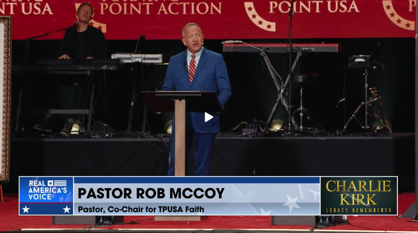FULL SPEECH: PASTOR ROB MCCOY