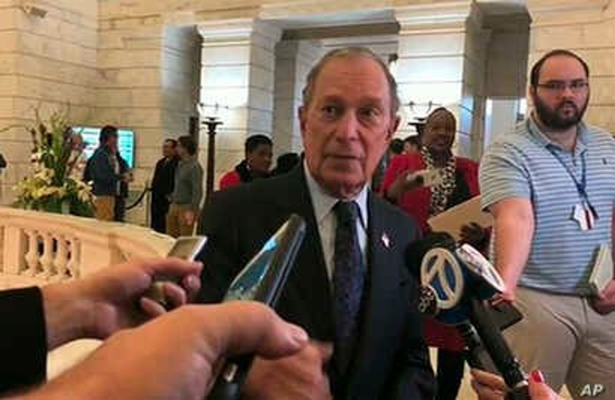 Bloomberg Registers for 2020 US Presidential Ballot in Arkansas