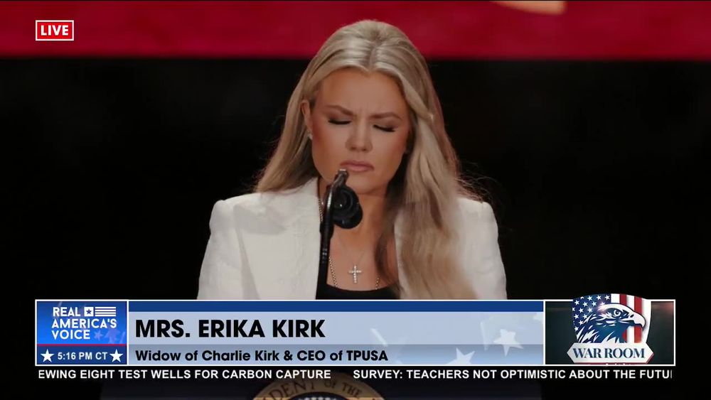 ERIKA KIRK FORGIVES CHARLIE'S MURDERER