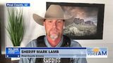 Terrance Bates asks Sheriff Mark Lamb, "What issue at the border keeps you up at night?"