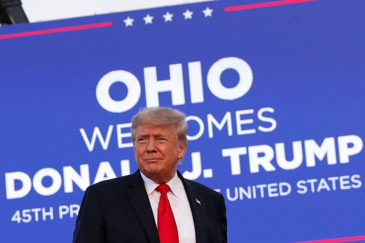 Trump Knocks Immigration, Touts Republicans in Ohio Rally