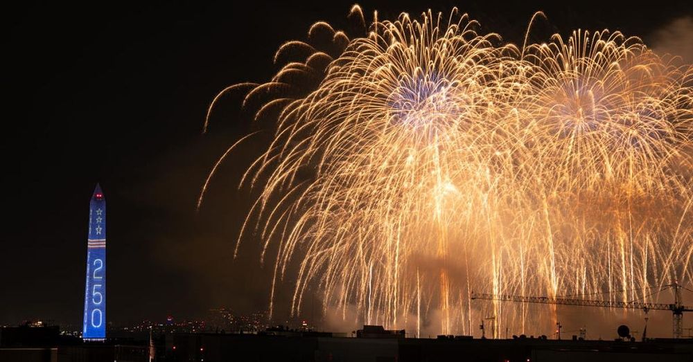 Fireworks after Trump's July 4 speech named largest display in history by Guinness World Records