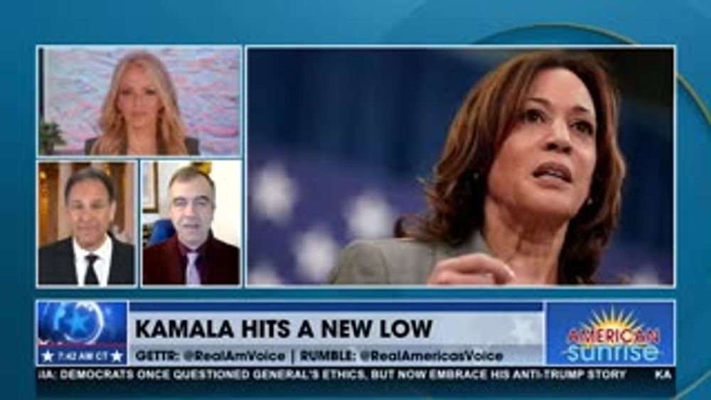 KAMALA'S NEW LOW