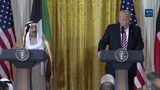 President Trump Holds a Joint Press Conference with Amir al-Sabah