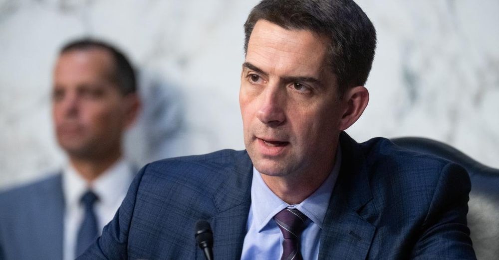 Tom Cotton blasts Biden for 'deliberately misleading' the public about withholding weapons to Israel