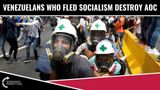 Venezuelans Who Fled Socialism DESTROY Alexandria Ocasio-Cortez!