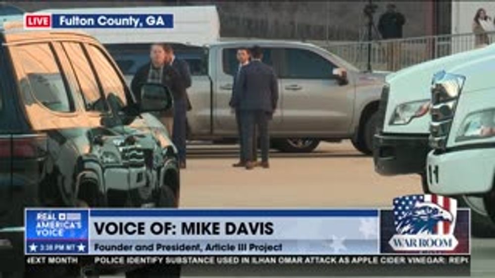 MIKE DAVIS ON THE FBI RAID IN FULTON COUNTY