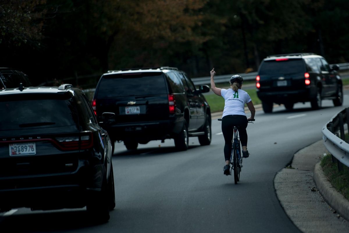 Cyclist Who Flipped Off US President Wins Local Election