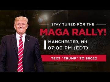 LIVE: President Trump in Manchester, NH