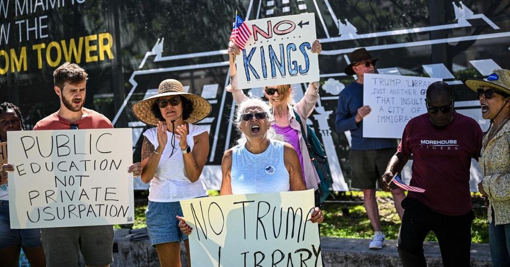 Florida historian sues Miami college for allowing land to be used for Trump's presidential library