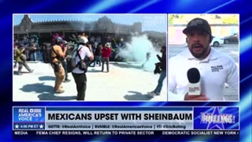 RAV’S OSCAR RAMIREZ HIT WITH TEAR GAS DURING MEXICAN PROTEST