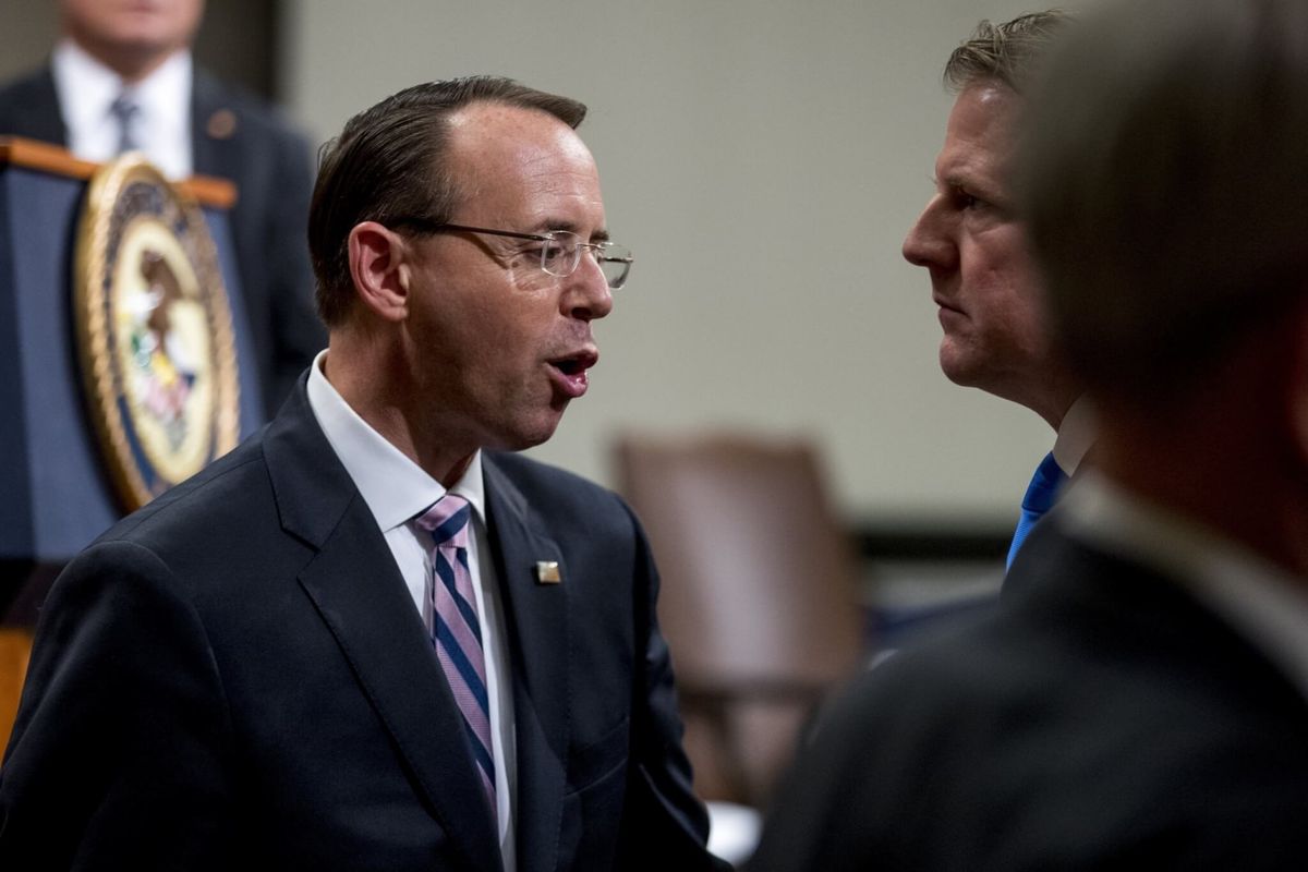 Rosenstein Said He was ‘Horrified’ at How Comey was Fired