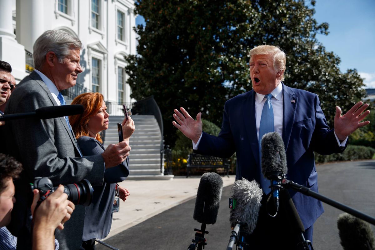 Trump Says He Has Constitutional Obligation to Investigate Biden on Corruption