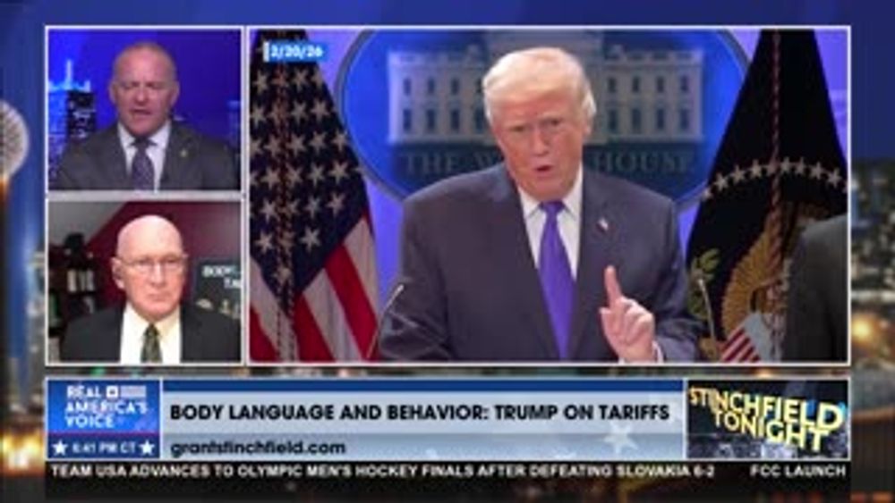 BODY LANGUAGE: TRUMP ON TARIFFS