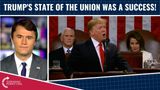 Charlie Kirk: Trump’s State Of The Union Was A Success!