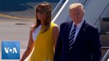 President Donald Trump Arrives in France for G7 Summit
