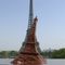 Chocolate Eiffel Tower Melting During Record Paris Heat Wave