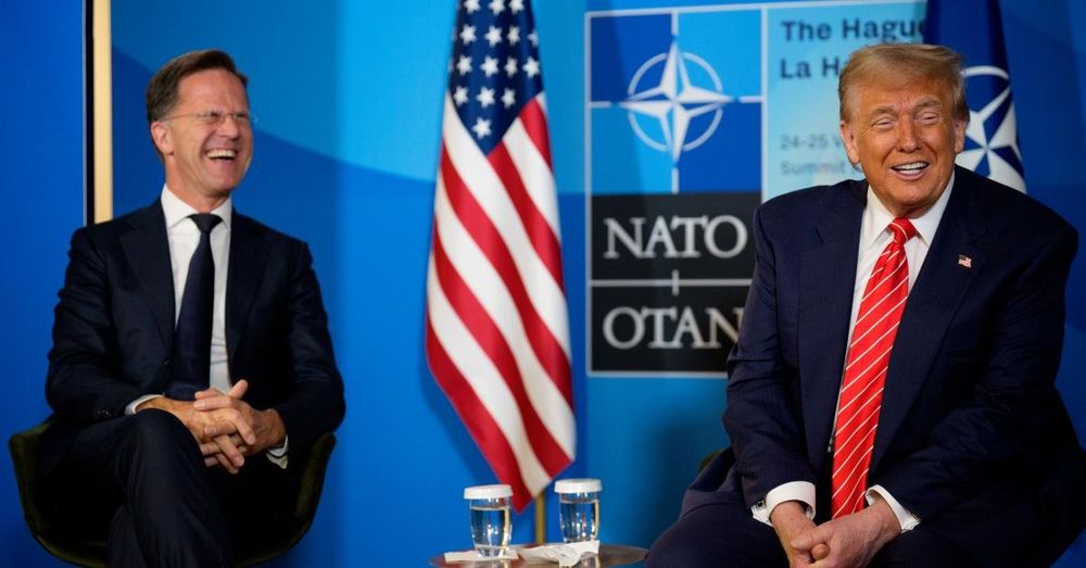 White House posts 'Daddy's Home' meme after NATO secretary comment