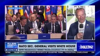 NATO SEC. GENERAL VISITS WHITE HOUSE