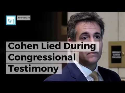 2016 Interview Clip Seems To Show Cohen Lied During Congressional Testimony