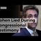 2016 Interview Clip Seems To Show Cohen Lied During Congressional Testimony