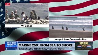 USMC DEMONSTRATION: "SETTING CONDITIONS FOR MARINES AND SAILORS COMING ASHORE"